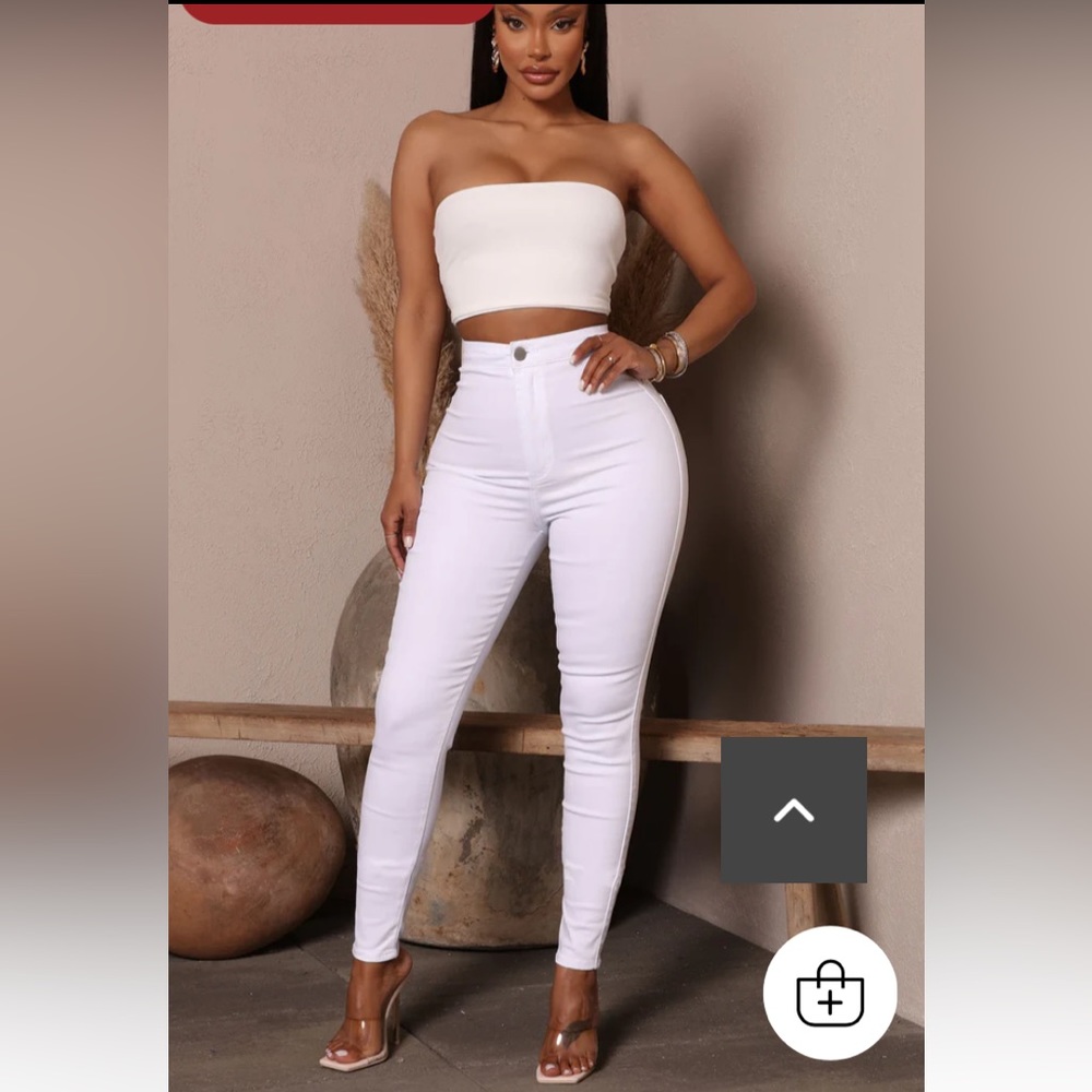 Fashion Nova white pants